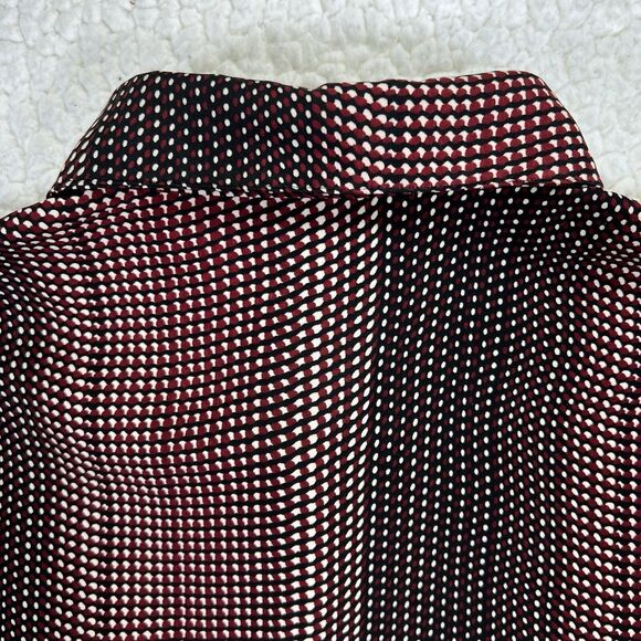 VTG Fulton Street Shirt Works Mens XL Halftone Stripes Short Sleeve Pullover USA - Picture 8 of 11